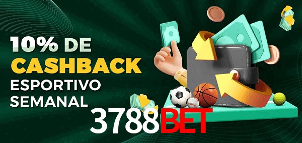 10% de bônus de cashback na 3788Bet